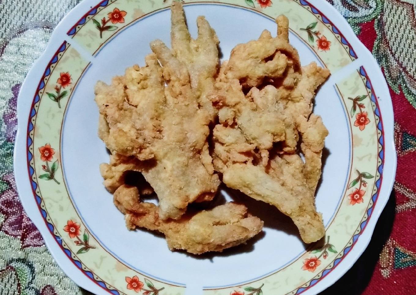 Crispy ceker tanpa tulang