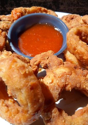 Foto resep Bawang bombay crispy (onion ring)