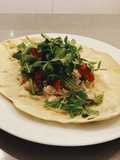 Shredded Chicken Flatbreads