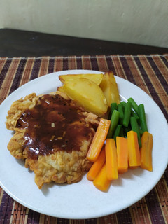 Foto resep Crispy Chicken Steak