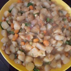 A picture of Potato porridge.