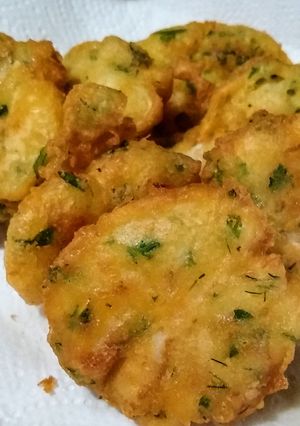 Una foto de Buñuelos de bacalao esponjosos