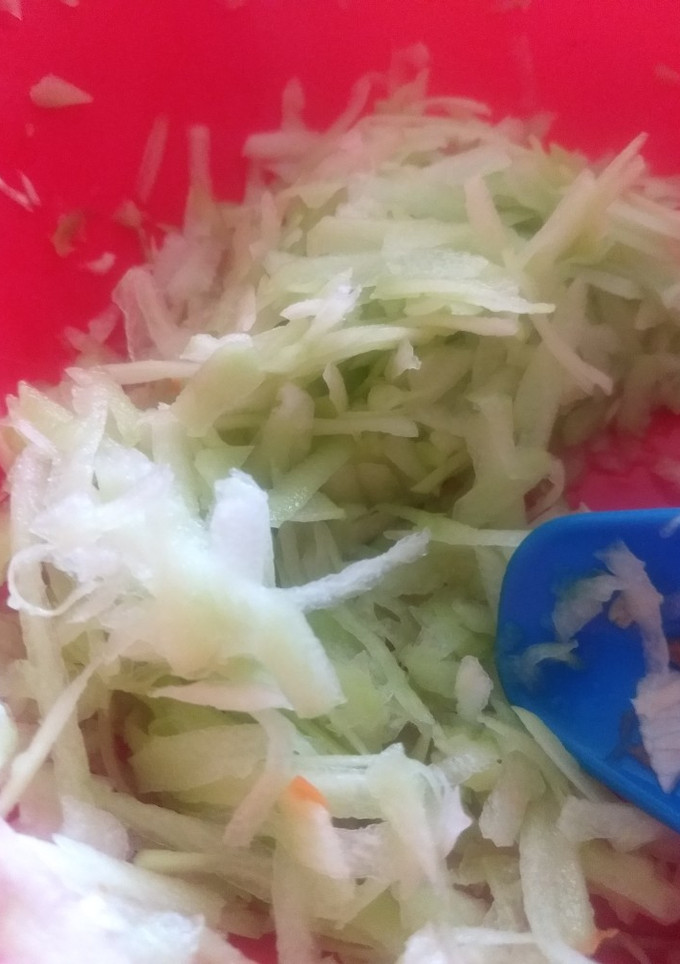 Una foto de Ensalada de Chayote