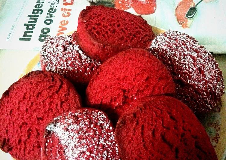 Red Velvet Cookies #cookiescontest