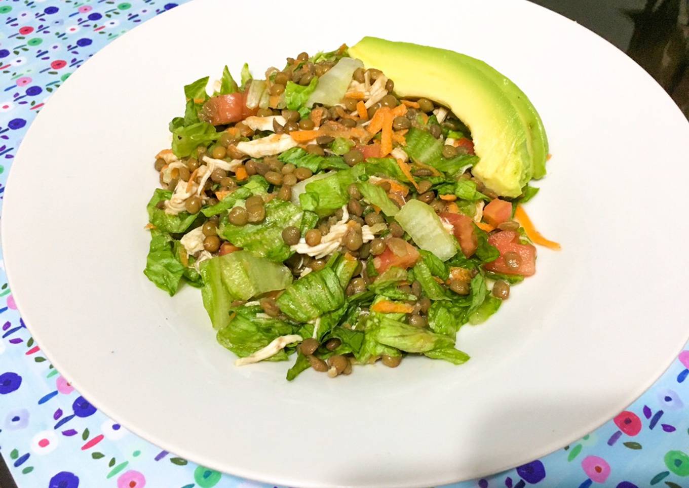 Ensalada de lentejas