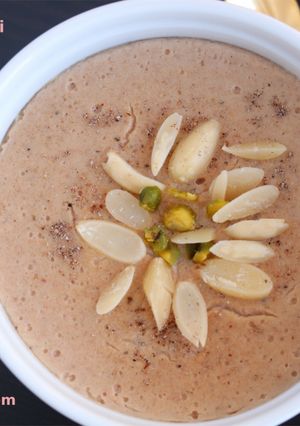 A picture of Vegan Date Phirni.