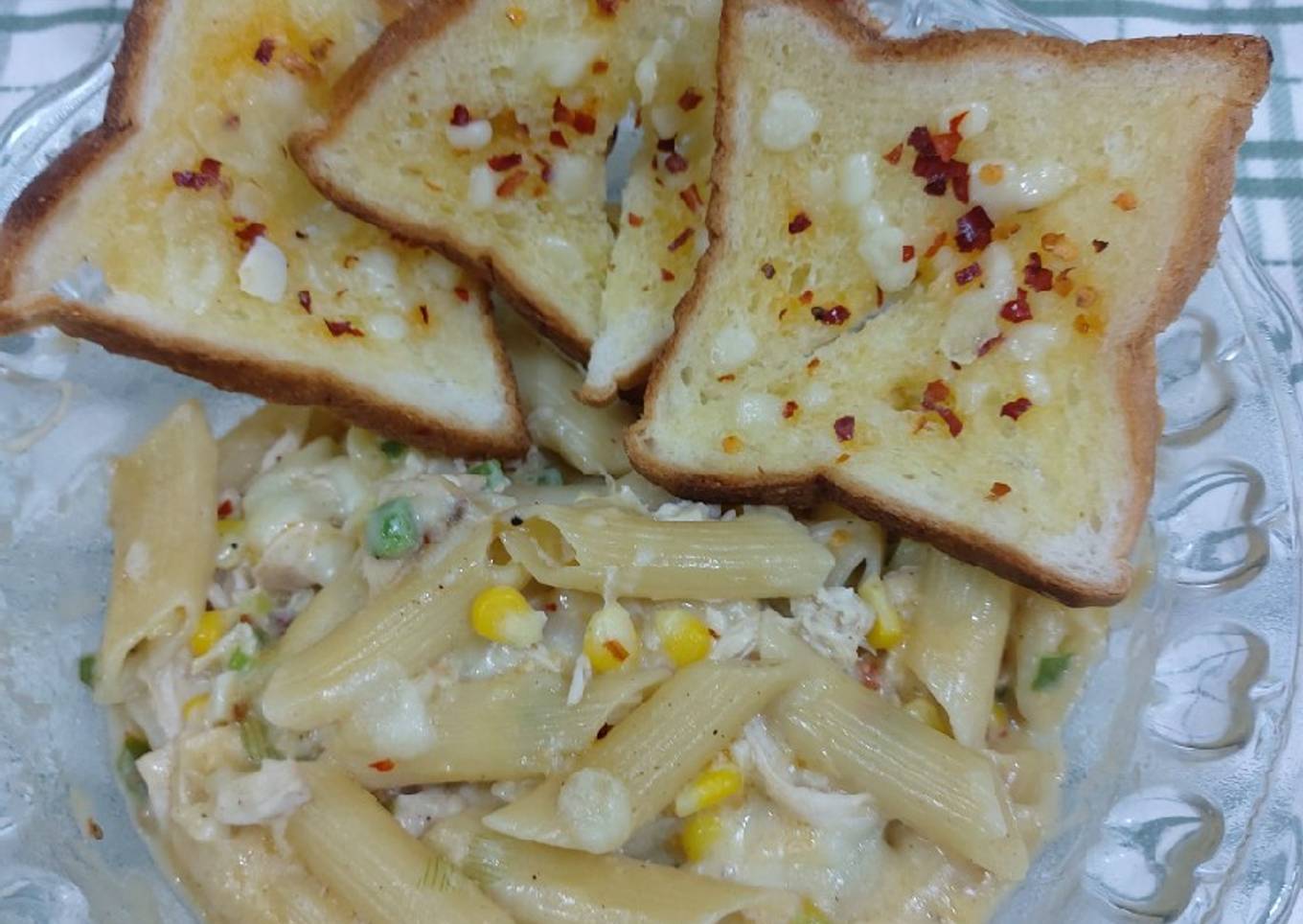 Chicken pasta/oilfree