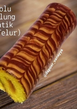 Foto resep Bolu gulung Batik pakai 5 butir telur