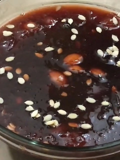 A picture of Plum sauce (aloo bukhare ki chutney).
