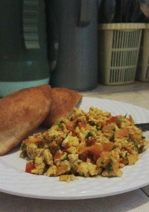 A picture of Scrambled eggs.