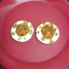 A picture of Pick A Breakfast Rajma Stuffed Idli Muffins.