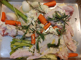 Roasted turkey wings