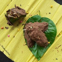 A picture of Chocolate paan.