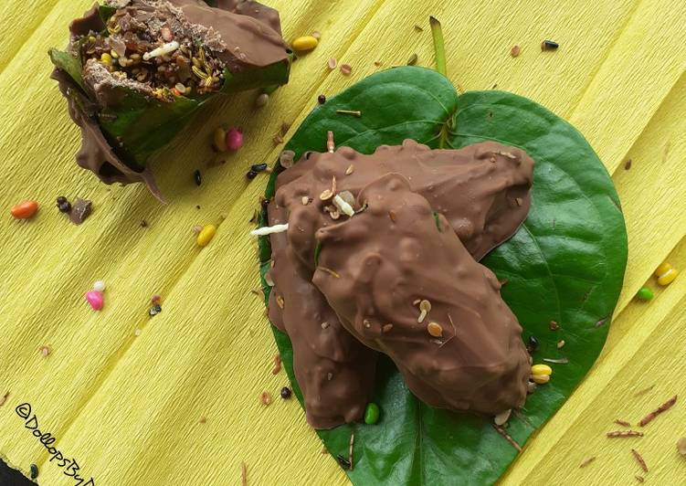 Chocolate paan