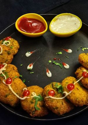 A picture of Khichdi Cutlet.