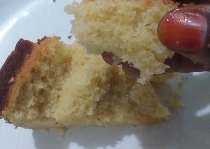 Butter Cake (Low Sugar, Soft and Fluffy) - BAKE WITH PAWS
