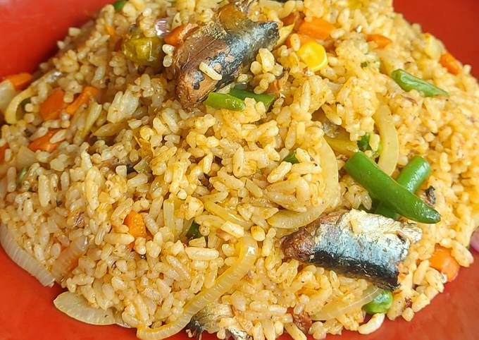 Recipe: Tasty Nasi Goreng Sarden