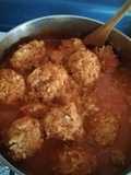 Meatballs with Rice