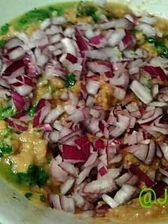 Una foto de Escaldón de gofio millo