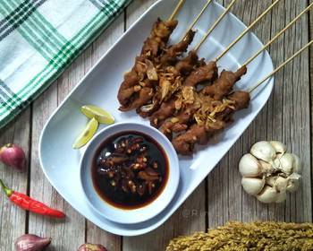 Easy Making Recipe Oyster Mushrooms Satay Delicious Simple