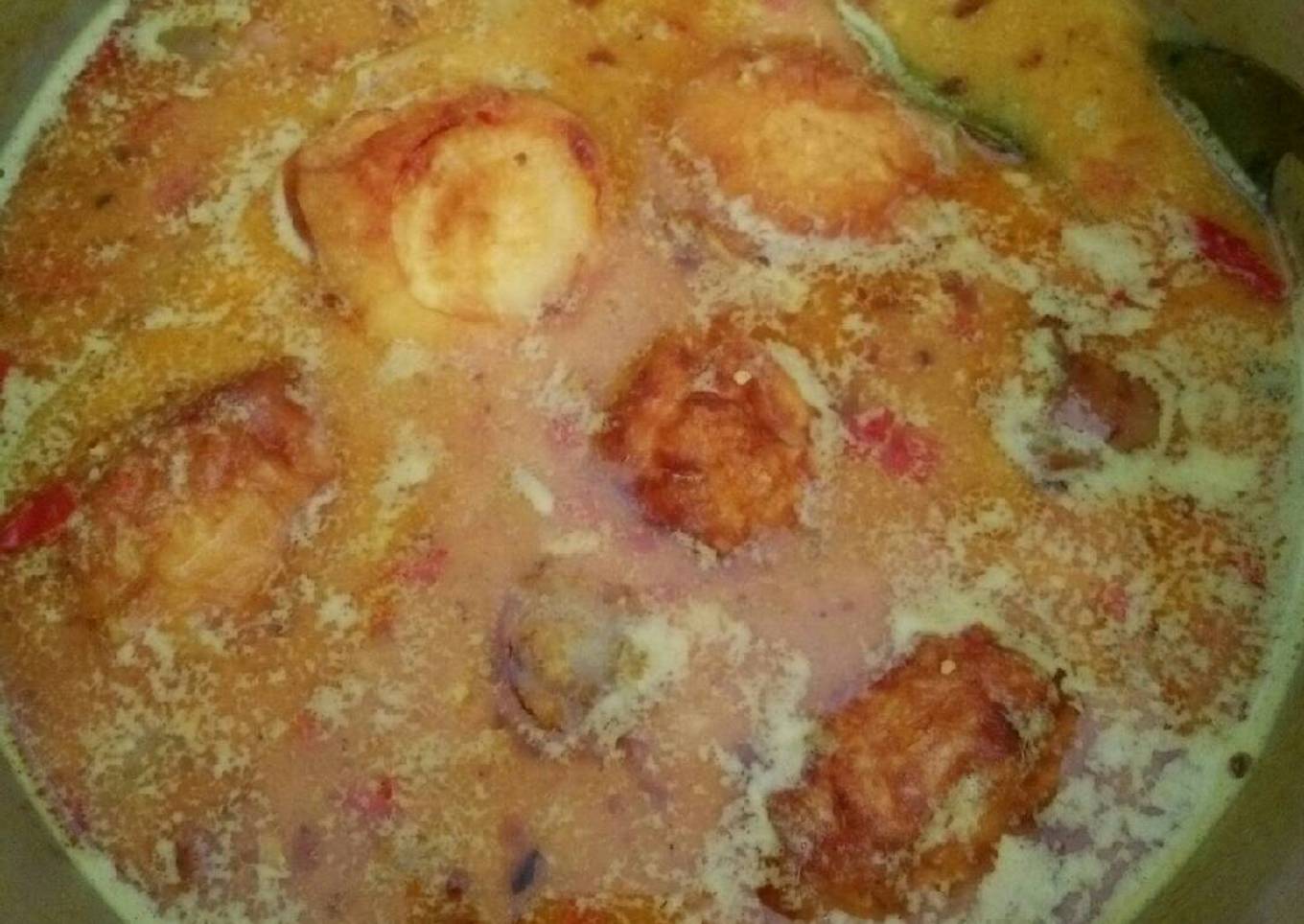 Telur bumbu kuning