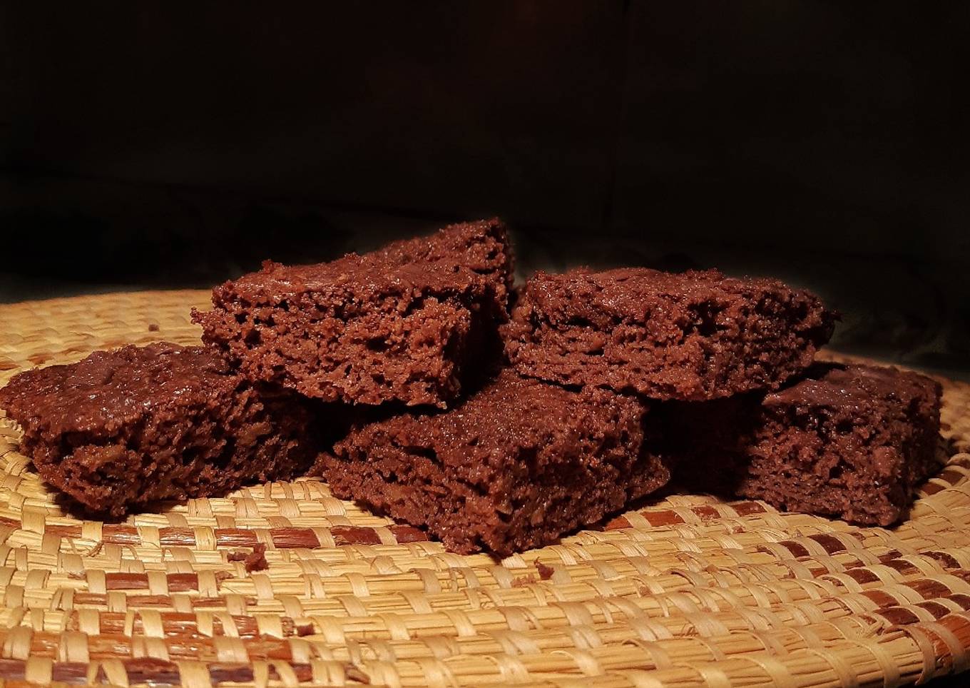 Brownie de manzana saludable