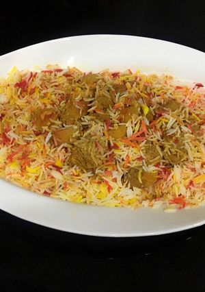صورة لوصفة البرياني بالدجاج