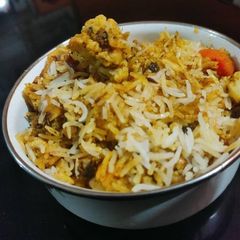 A picture of Veg Dum Biryani.