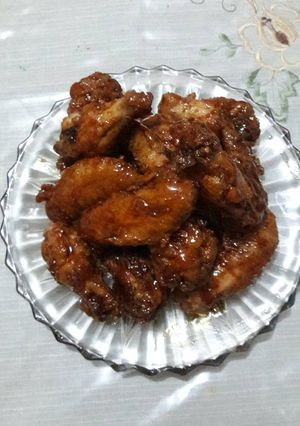 Foto resep Sayap ayam saus madu