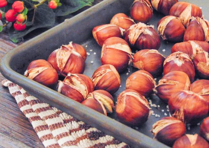 Simple Oven Roasted Chestnuts