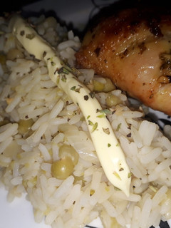 Una foto de Arroz Arvejado
