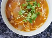 Hình ảnh của canh chay nấm