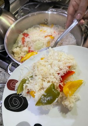 Una foto de Sopa blanca