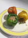Pimientos rellenos de atún