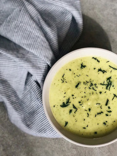 Foto principal de Crema de calabacín fácil con Thermomix