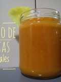 Batido de frutas tropicales