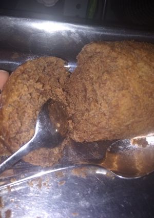 Foto resep Chiffon Brownie. Chocolate. Banana. Milk. and Coconut milk