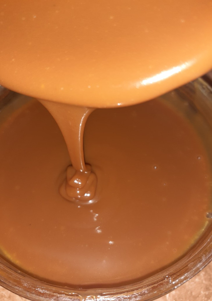 Una foto de Salsa de caramelo con leche