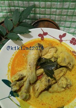 Foto resep Kari Ayam "kampung" Sambal Bawang