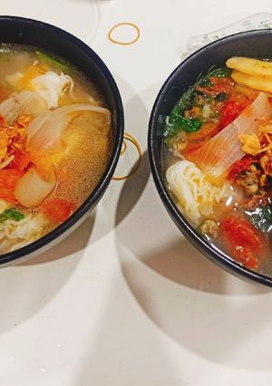 Hình của món Bún ốc giò heo.