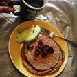 Panqueques con plátano