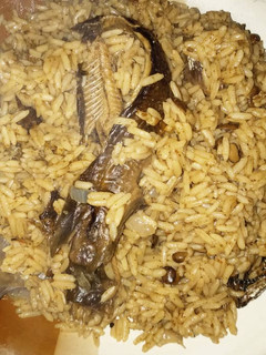 A picture of Black paper Rice.