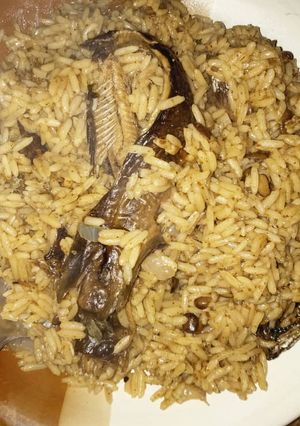 A picture of Black paper Rice.