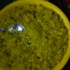 A picture of Moong dal chawal ki khichdi.