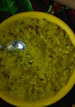 A picture of Moong dal chawal ki khichdi.