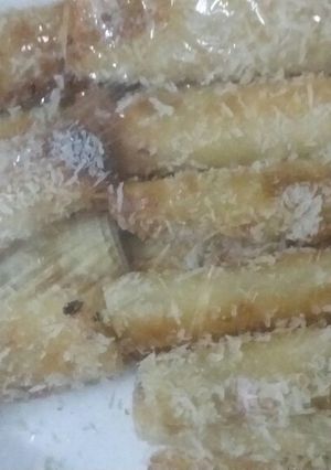 صورة لوصفة لفائف الجبن بالنارجيل