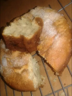 Una foto de Budín de manzana