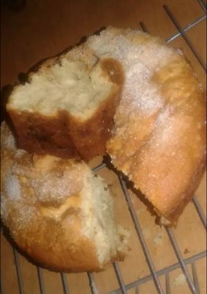 Una foto de Budín de manzana