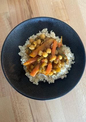 Une photo de Couscous végétarien