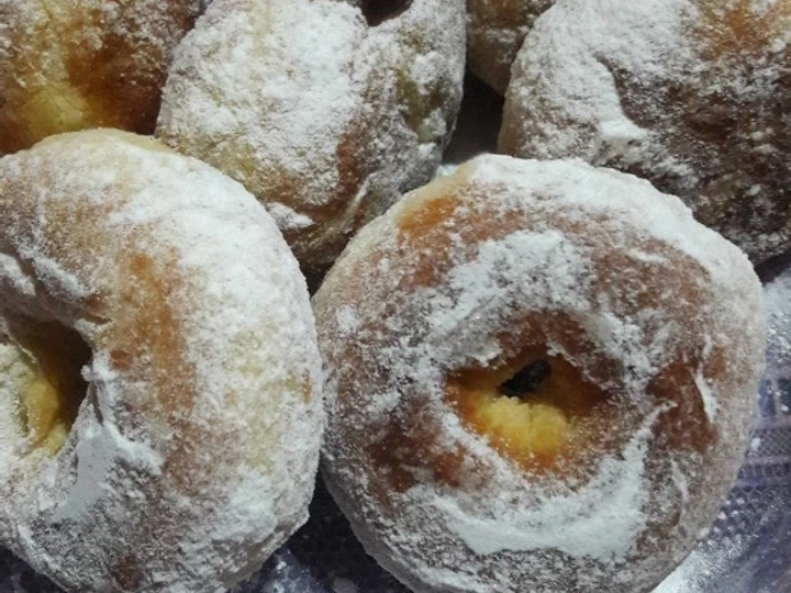 Easy Steps Make Recipes Donat Bomboloni empuk irit 1 telur the Can Spoil the Tongue Appealing.